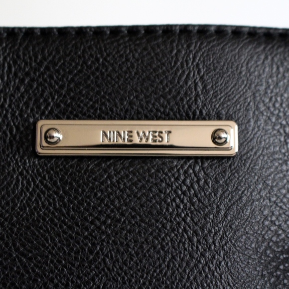❗️FINAL PRICE❗️NWT NINE WEST BLACK SATCHEL - Picture 4 of 8